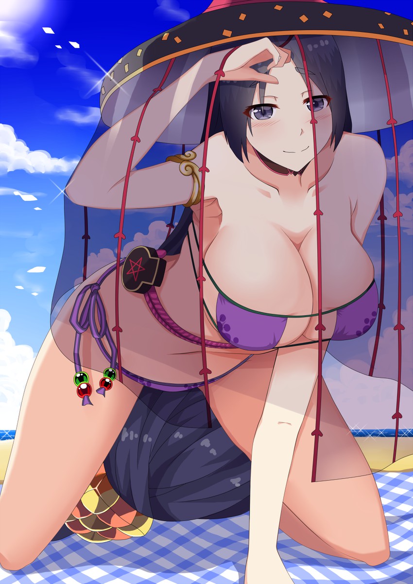 minamoto no raikou (fate and 1 more) drawn by mush_(mushlicious)