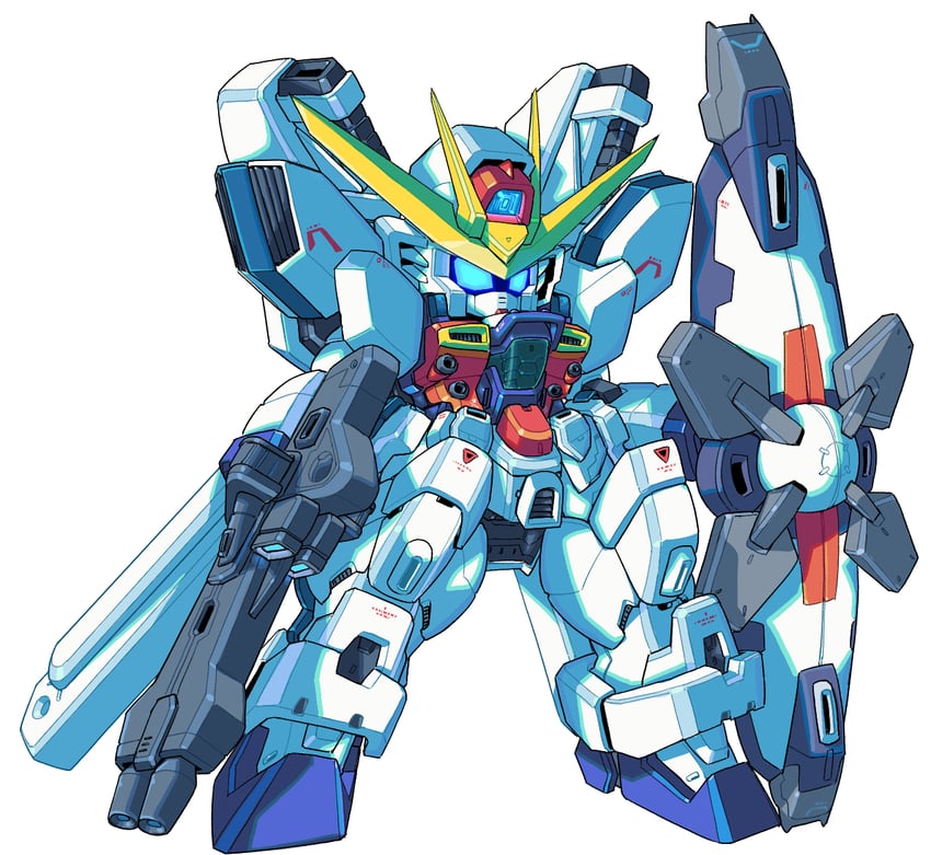 gundam x divider (gundam and 1 more) drawn by haiteku_reibou
