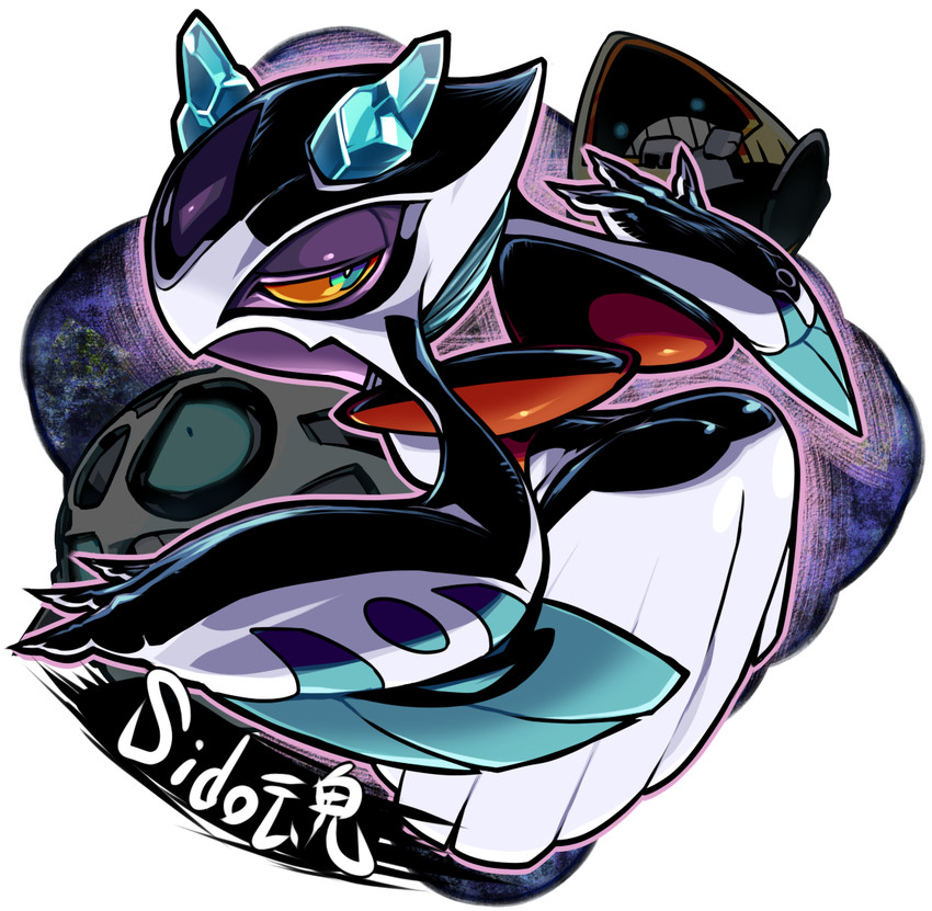 froslass, glalie, and snorunt (pokemon) drawn by sido_(slipknot)