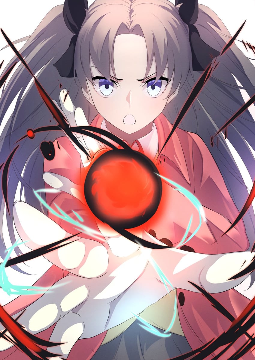tohsaka rin (fate and 1 more) drawn by umi_endu