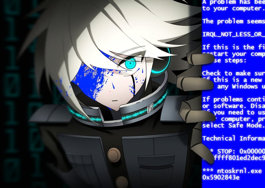 k1-b0 (danganronpa and 1 more) drawn by lv_k1b0
