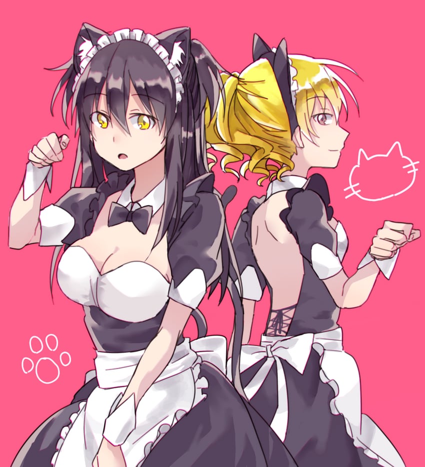 gokusai kaibi and yumiya rakko (toaru majutsu no index and 3 more) drawn by natsuya_(dtc5kk5)