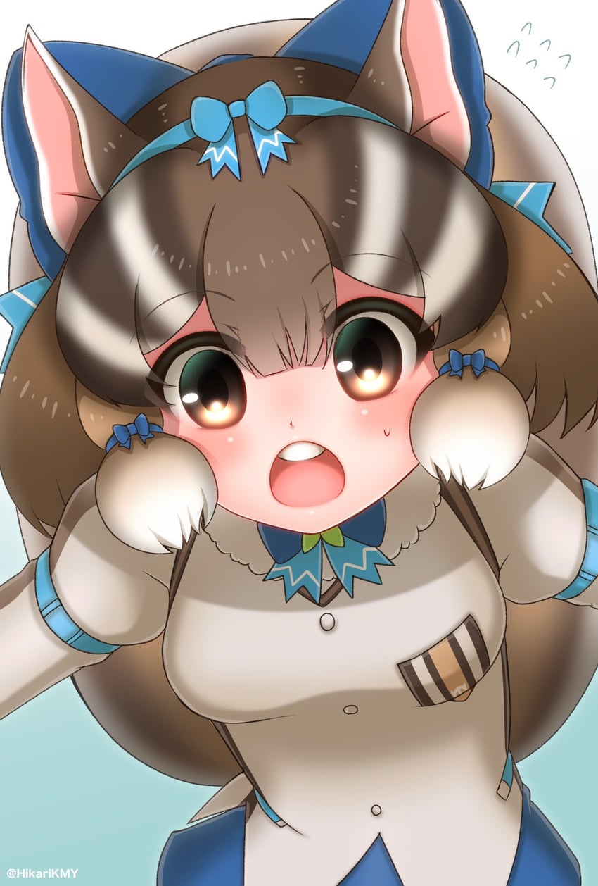 siberian chipmunk (kemono friends and 1 more) drawn by hikarikmy