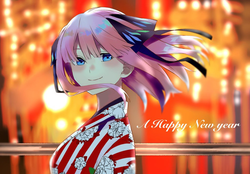 nakano nino (go-toubun no hanayome) drawn by susukida_(sususabu0710)