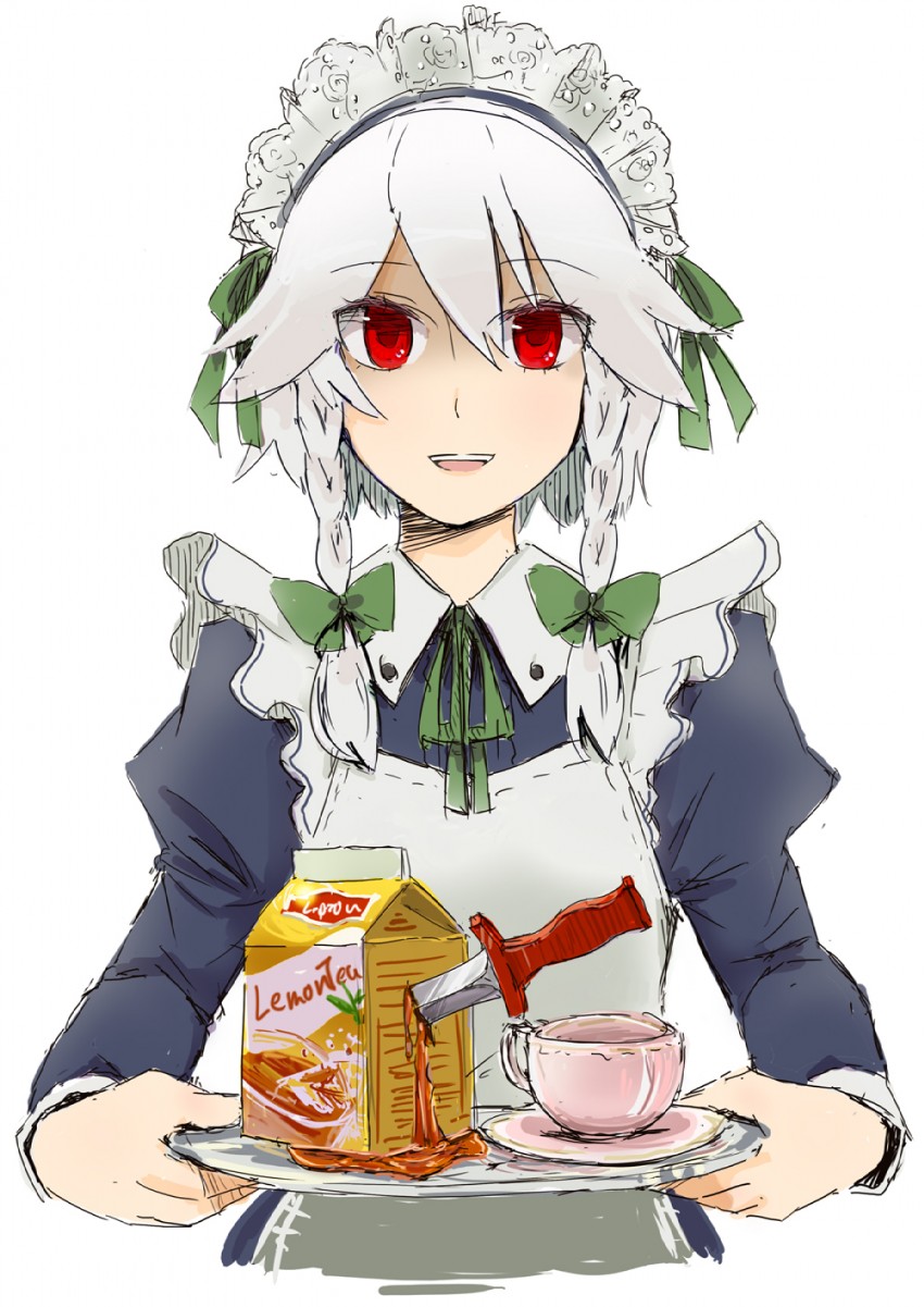 izayoi sakuya (touhou and 1 more) drawn by kusugi_tai