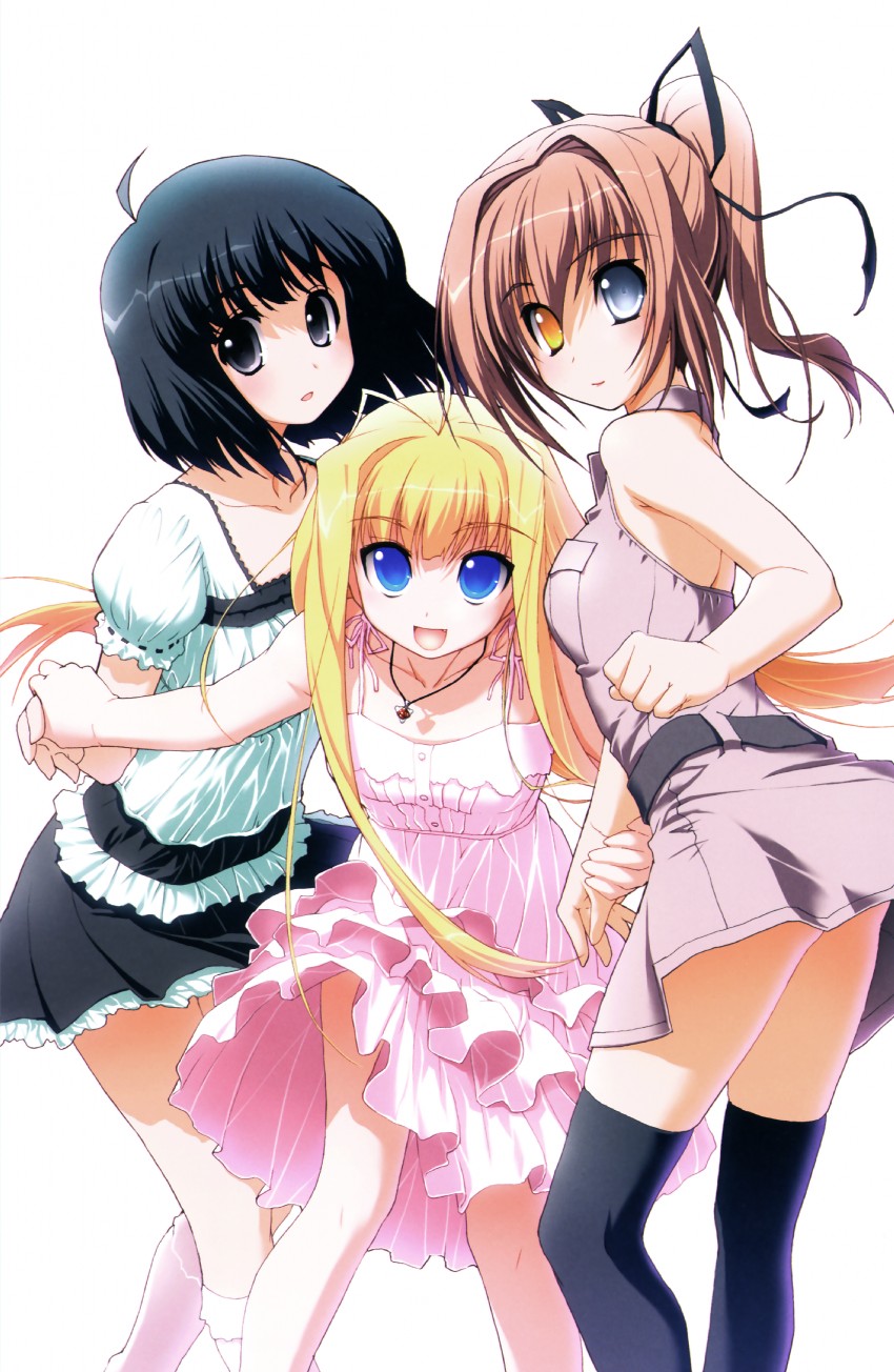 rose, etou misaki, and ai (dragon crisis!) drawn by akata_itsuki