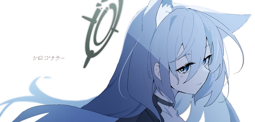 shiroko and shiroko terror (blue archive) drawn by shibumenigai