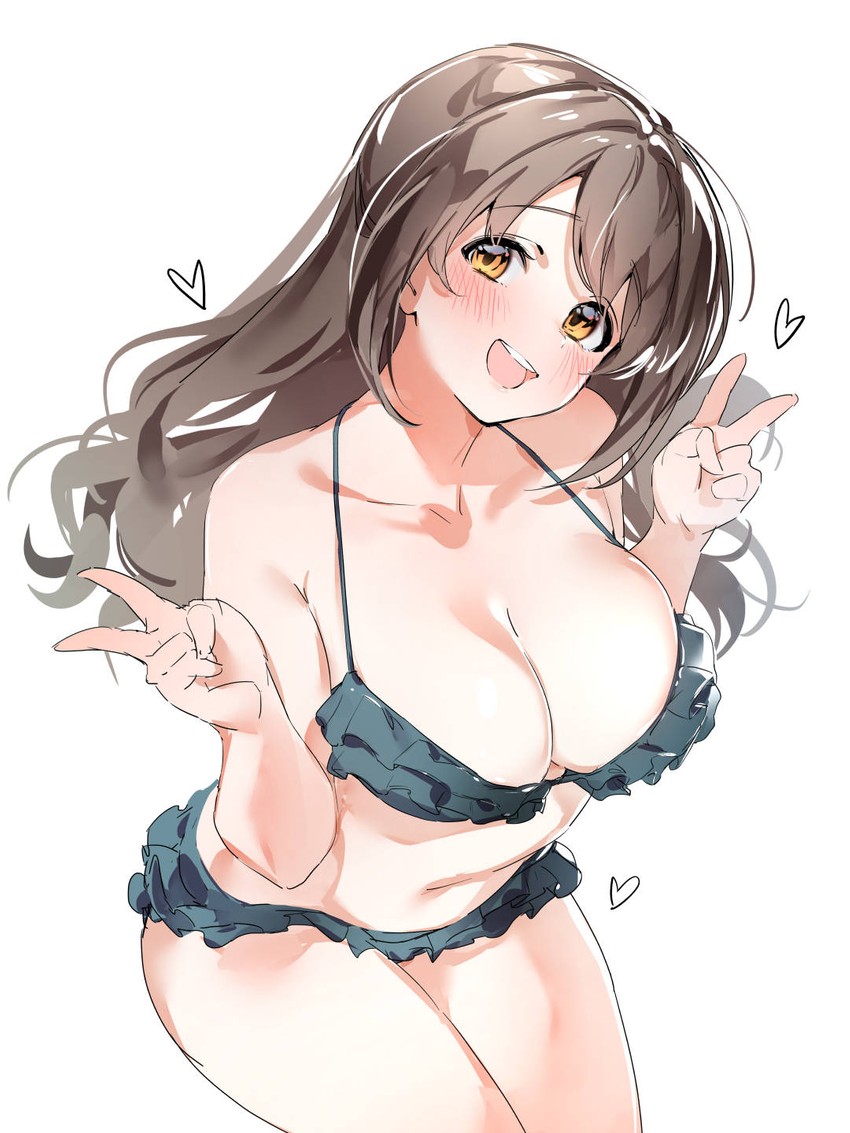 shimamura uzuki (idolmaster and 1 more) drawn by karan