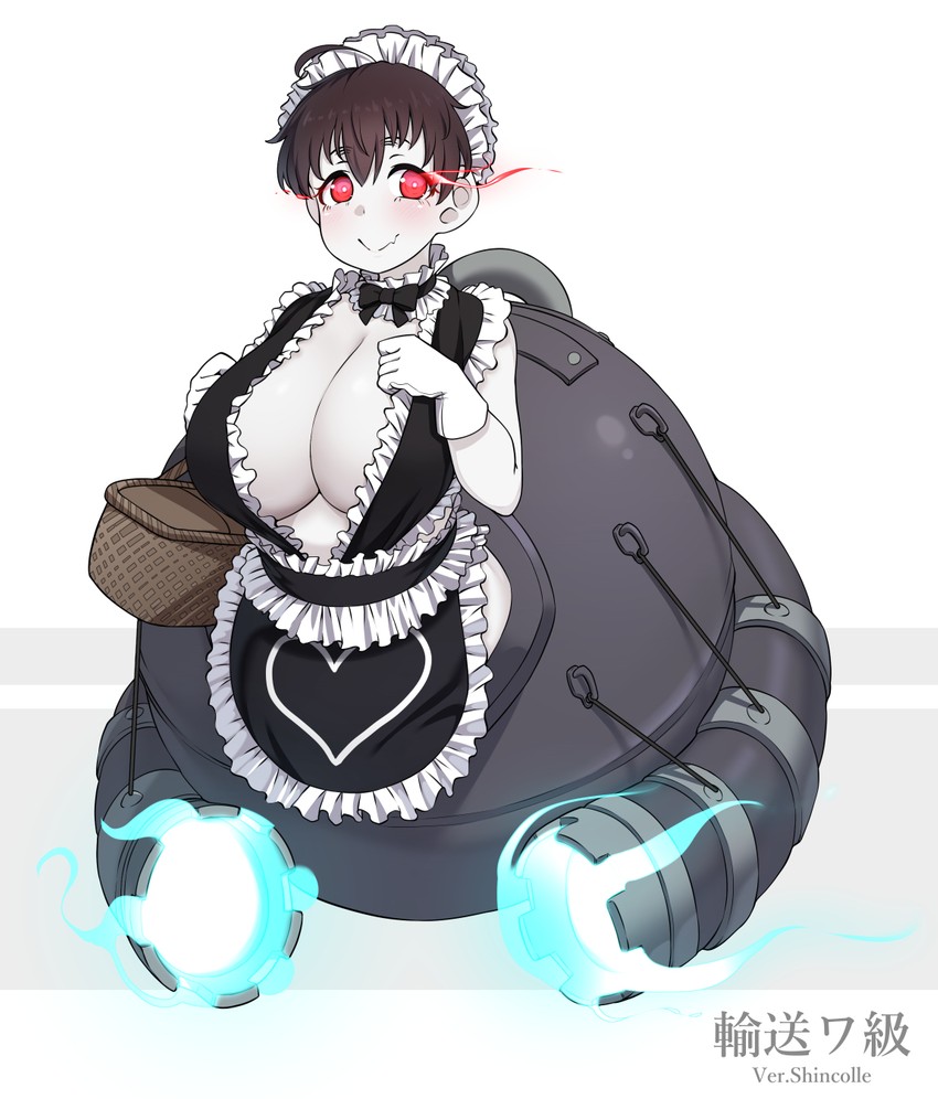 wa-class transport ship (kantai collection) drawn by konoshige_(ryuun)