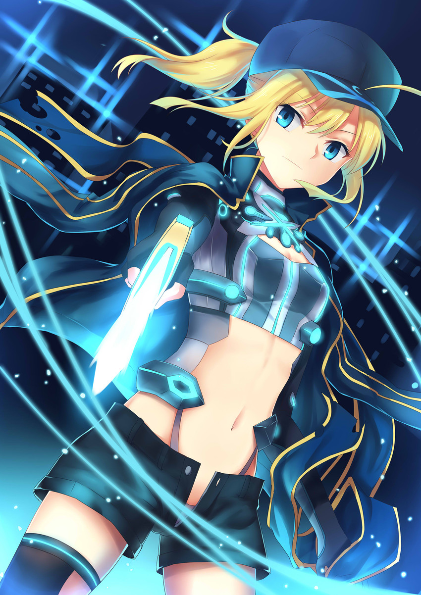 artoria pendragon and mysterious heroine x (fate and 1 more) drawn by gogatsu_fukuin