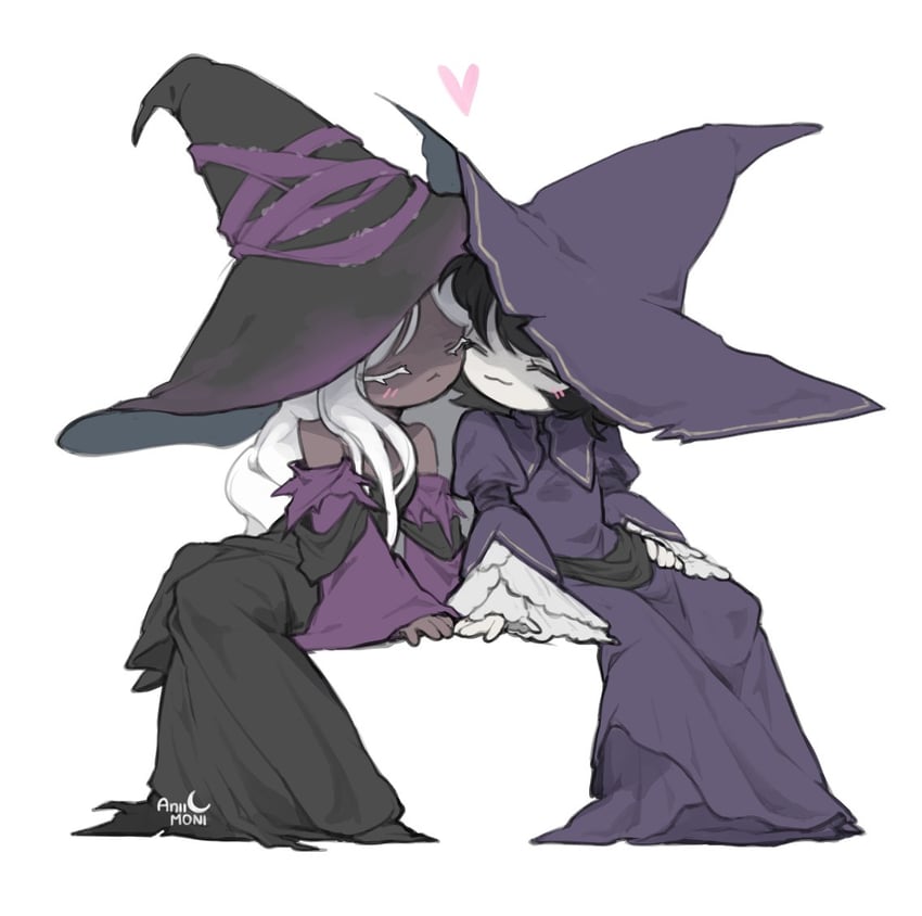 recluse and zullie the witch (elden ring and 4 more) drawn by aniimoni1