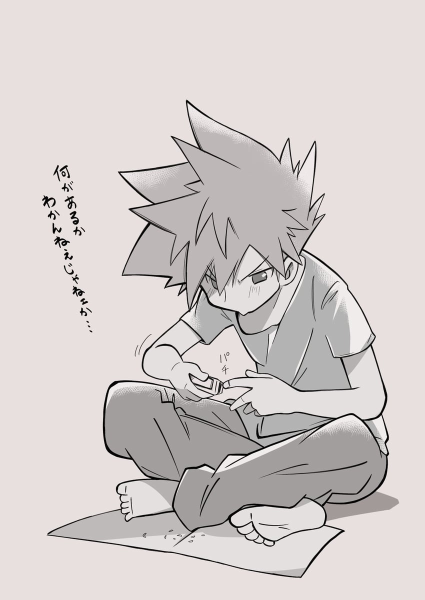 blue oak (pokemon and 1 more) drawn by rascal_(feuille)