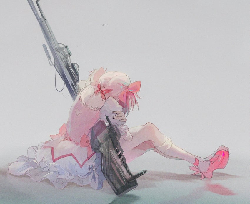 kaname madoka (mahou shoujo madoka magica) drawn by ao_lemon
