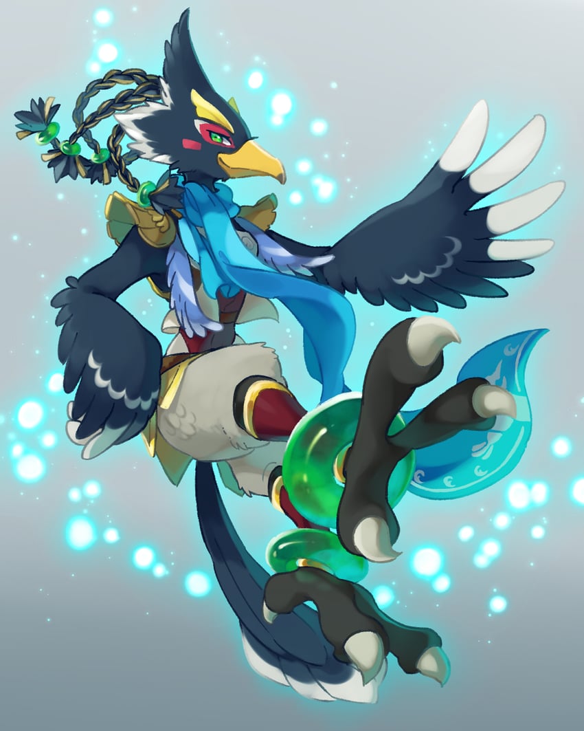 revali (the legend of zelda and 1 more) drawn by ukata
