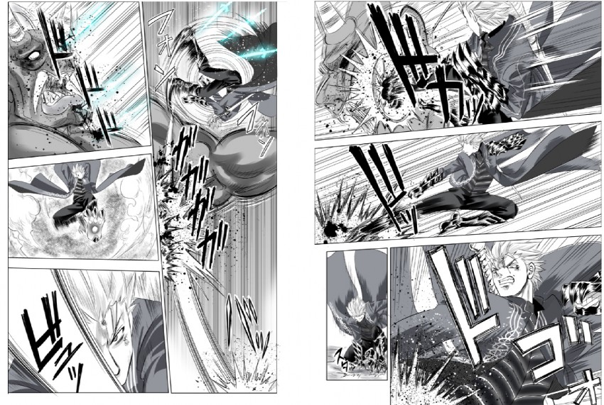 vergil and beowulf (devil may cry) drawn by nagare