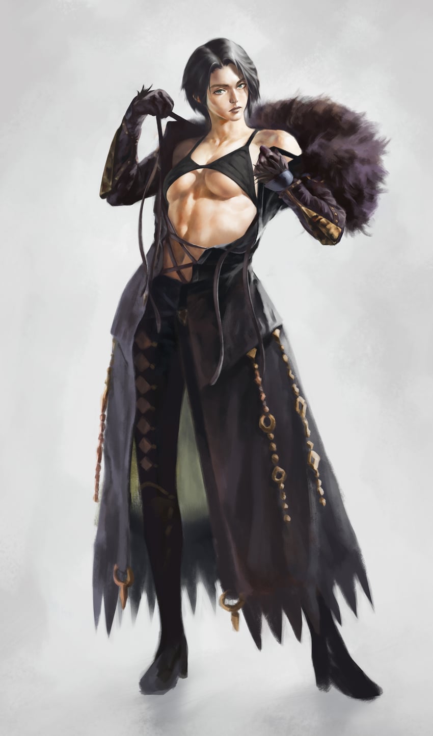 zero and reaper (final fantasy and 1 more) drawn by formtheheadcom