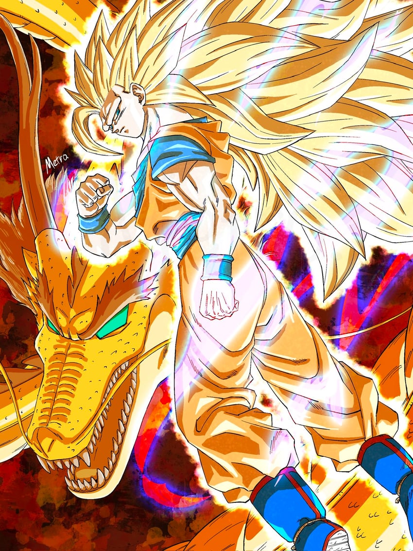son goku (dragon ball and 1 more) drawn by yamuchasiyagatte