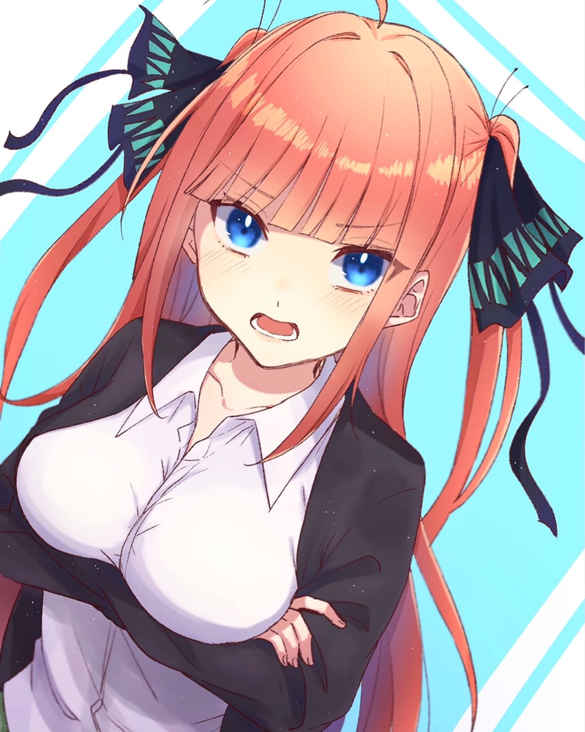 nakano nino (go-toubun no hanayome) drawn by amata_00