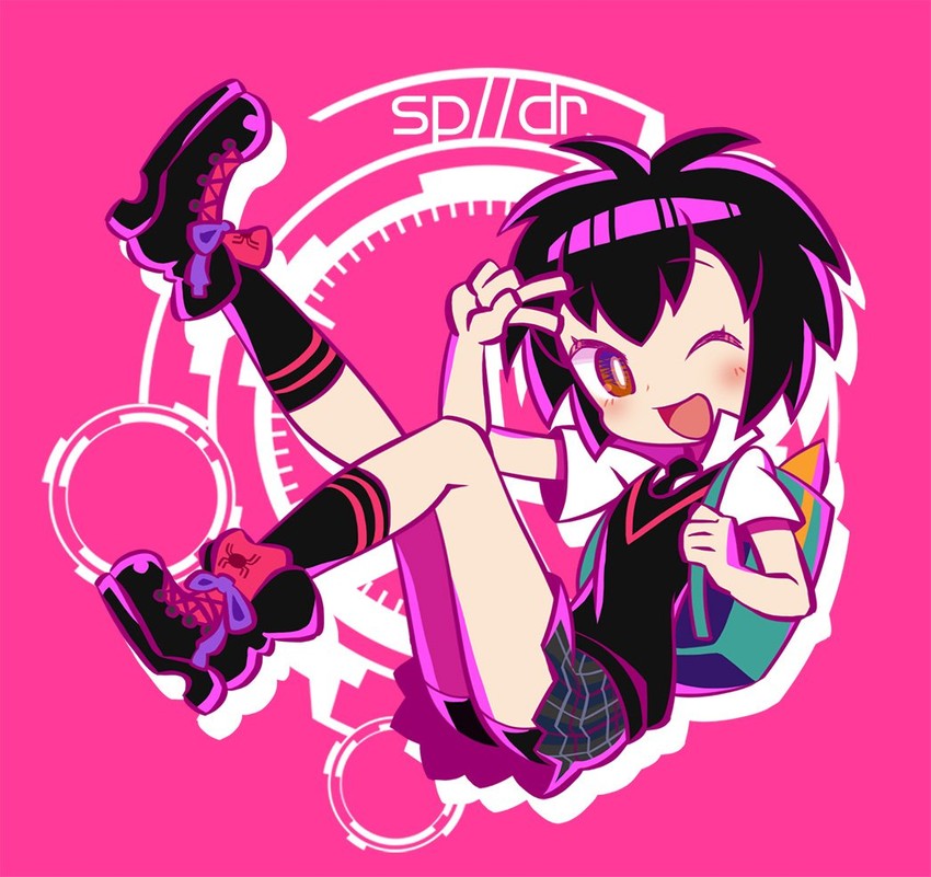 peni parker (marvel and 3 more) drawn by chaki_(teasets)
