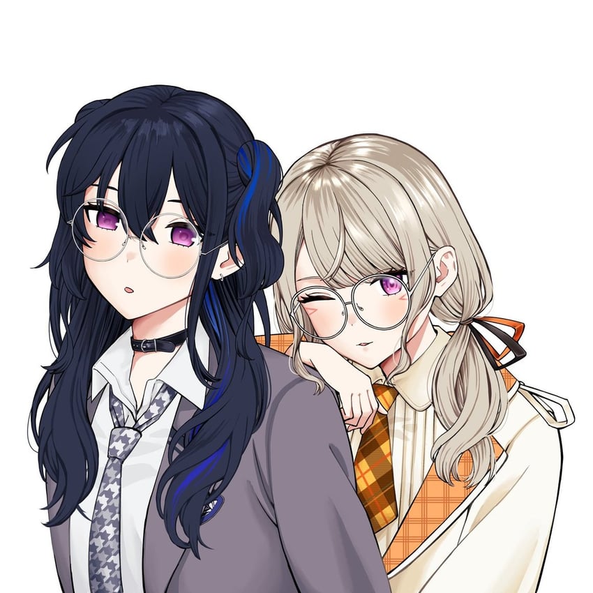ichinose uruha and komori met (vspo!) drawn by uwanosora000