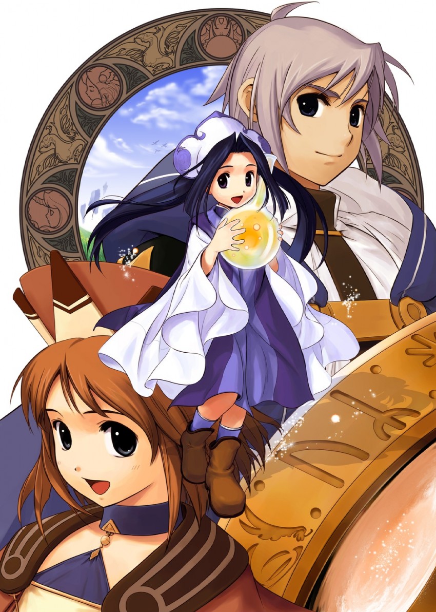 viese blanchimont, felt blanchimont, and iris blanchimont (atelier and 2 more) drawn by futaba_jun