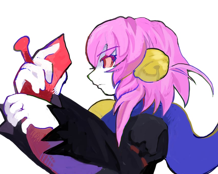 magentagirl (rabbitmaidensoftworks and 1 more) drawn by yogurt200