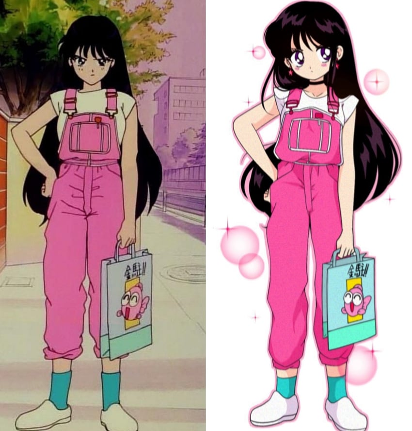 hino rei (bishoujo senshi sailor moon) drawn by honeymoonpetal