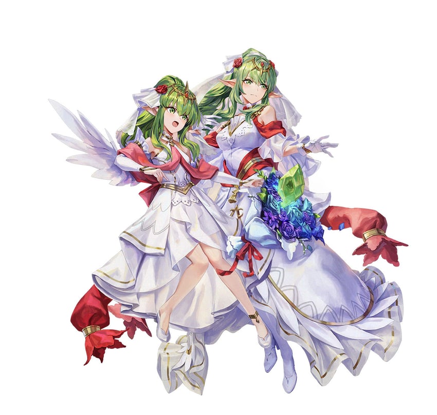 tiki (fire emblem and 3 more) drawn by gesoking