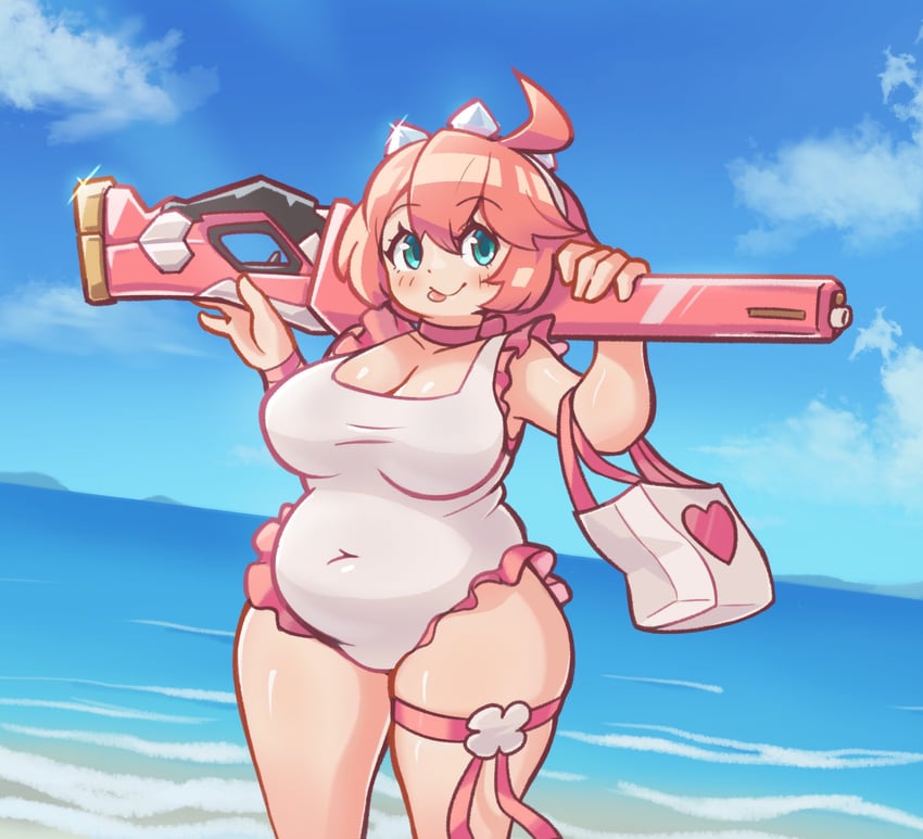 elphelt valentine (guilty gear and 1 more) drawn by scarlet_evergleam