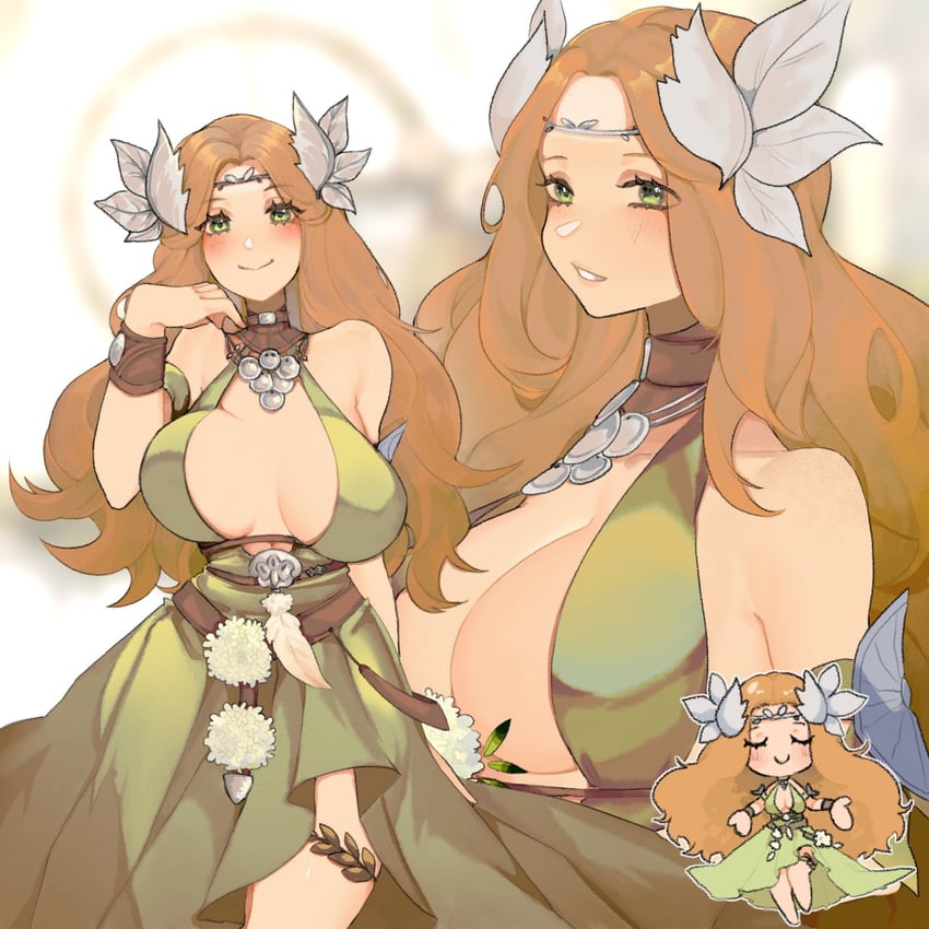 nophica (final fantasy and 1 more) drawn by octoboo