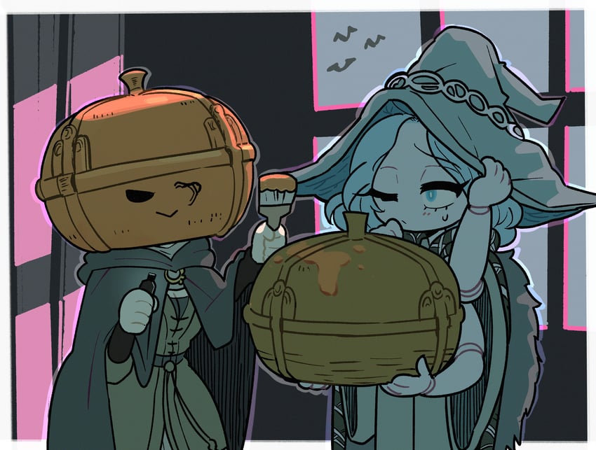 ranni the witch and melina (elden ring) drawn by yoruniyoruyoshi