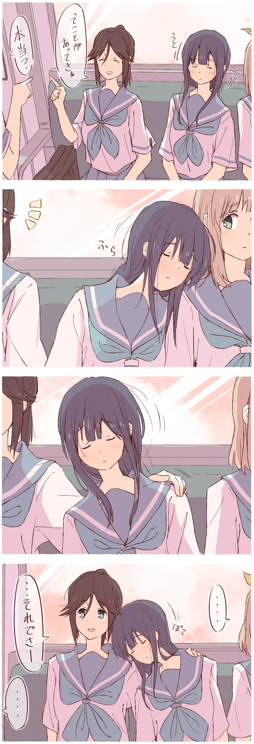 yoroizuka mizore, kasaki nozomi, and yoshikawa yuuko (hibike! euphonium and 1 more) drawn by sawara65