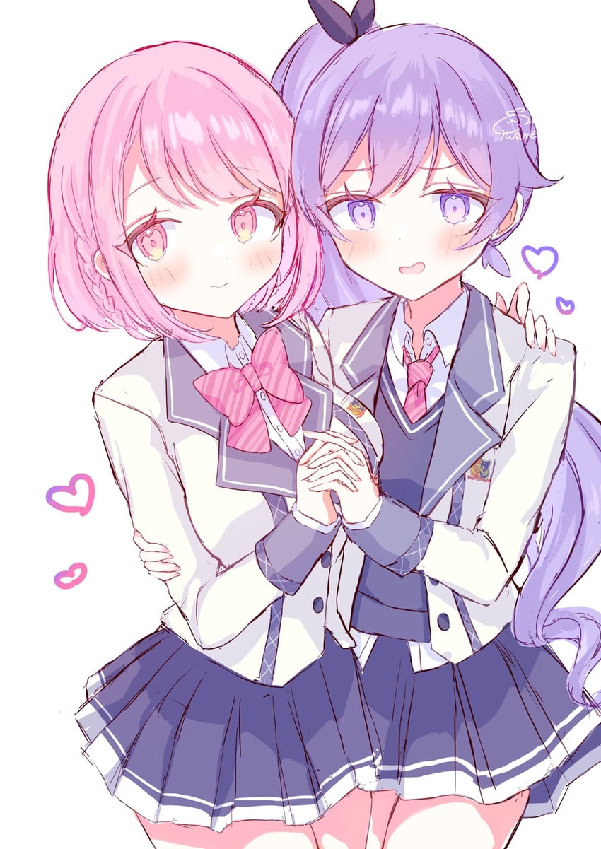 hoshizaki akari and takase rio (ongeki) drawn by hirame_(hi03ra)