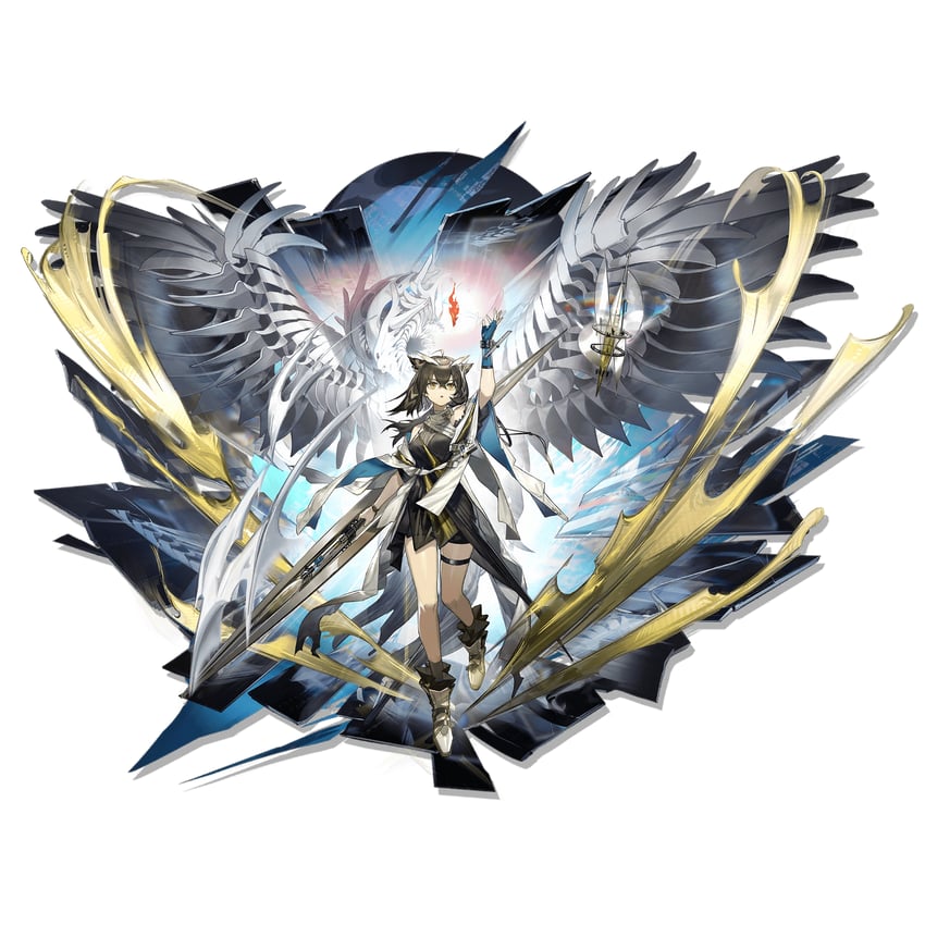 silence and silence the paradigmatic (arknights) drawn by jiuri_jiuhao