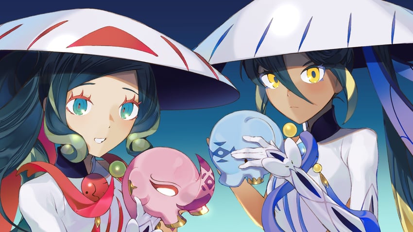 trung trac and trung nhi (fate and 1 more) drawn by dodoria_fgo