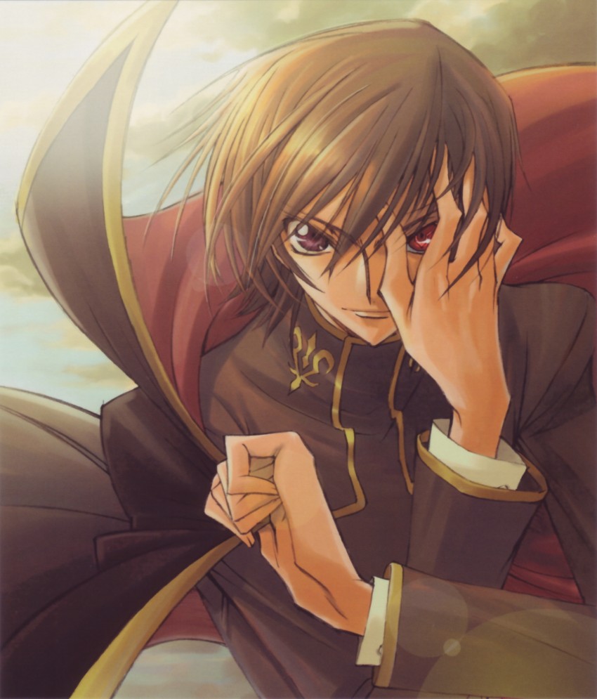 lelouch vi britannia and zero (code geass) drawn by kimura_takahiro and ookouchi_ricca