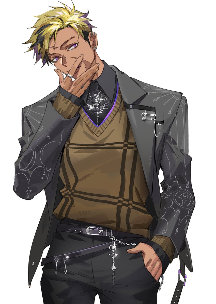 vantacrow bringer (nijisanji and 1 more) drawn by kaohom503