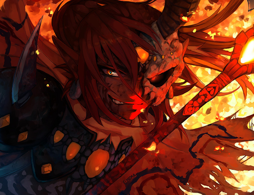 ganondorf (the legend of zelda and 1 more) drawn by e-hima