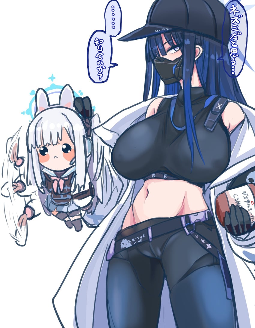 saori and miyako (blue archive) drawn by shiming_liangjing