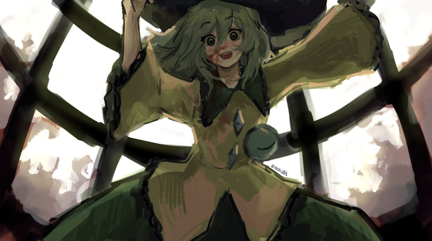 komeiji koishi (touhou and 1 more) drawn by ochio