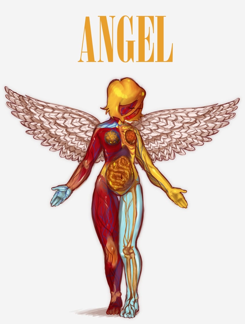 angel martinez (nirvana and 2 more) drawn by rinny_pie