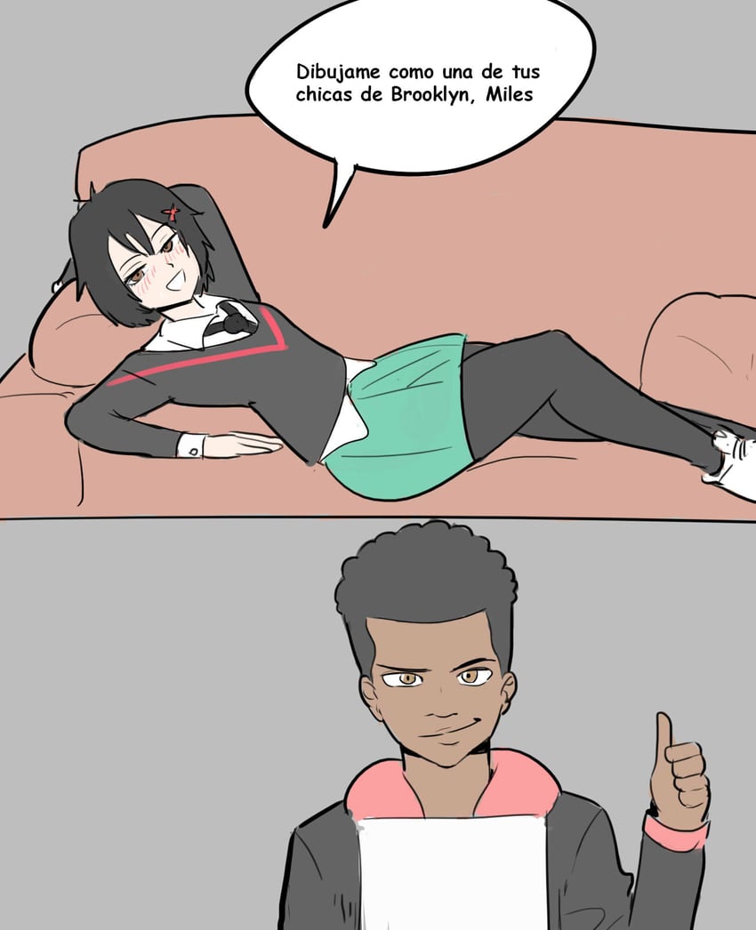 peni parker and miles morales (marvel and 4 more) drawn by thecooleralexico