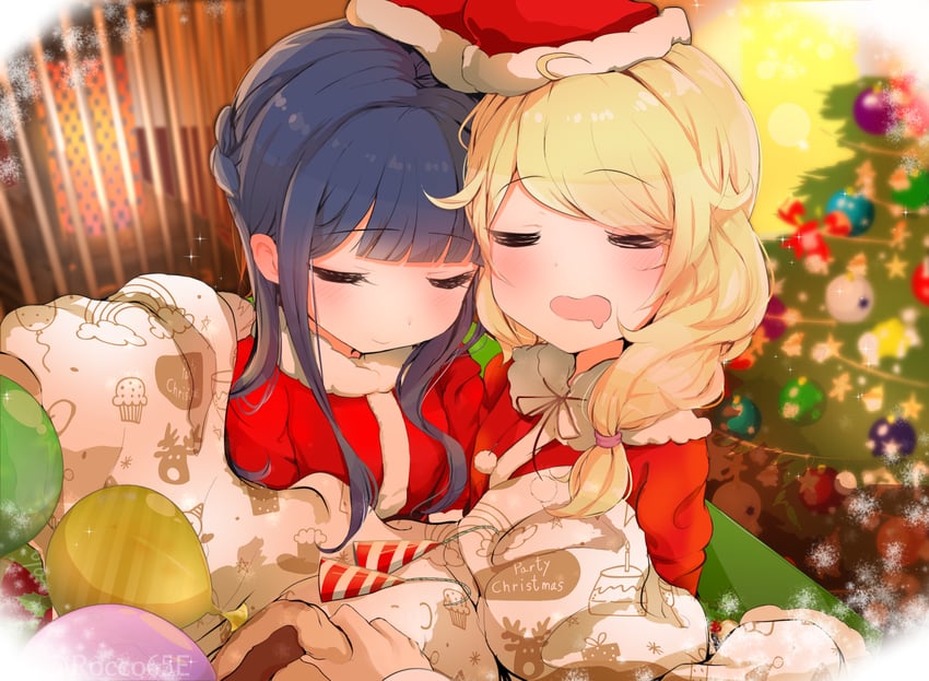 sajo yukimi and yusa kozue (idolmaster and 1 more) drawn by sakurano_rocco