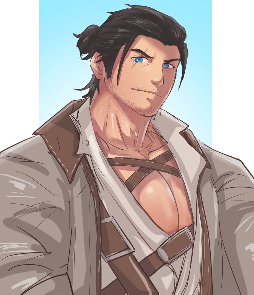 warrior of light, adventurer, and viper (final fantasy and 1 more) drawn by peng7499