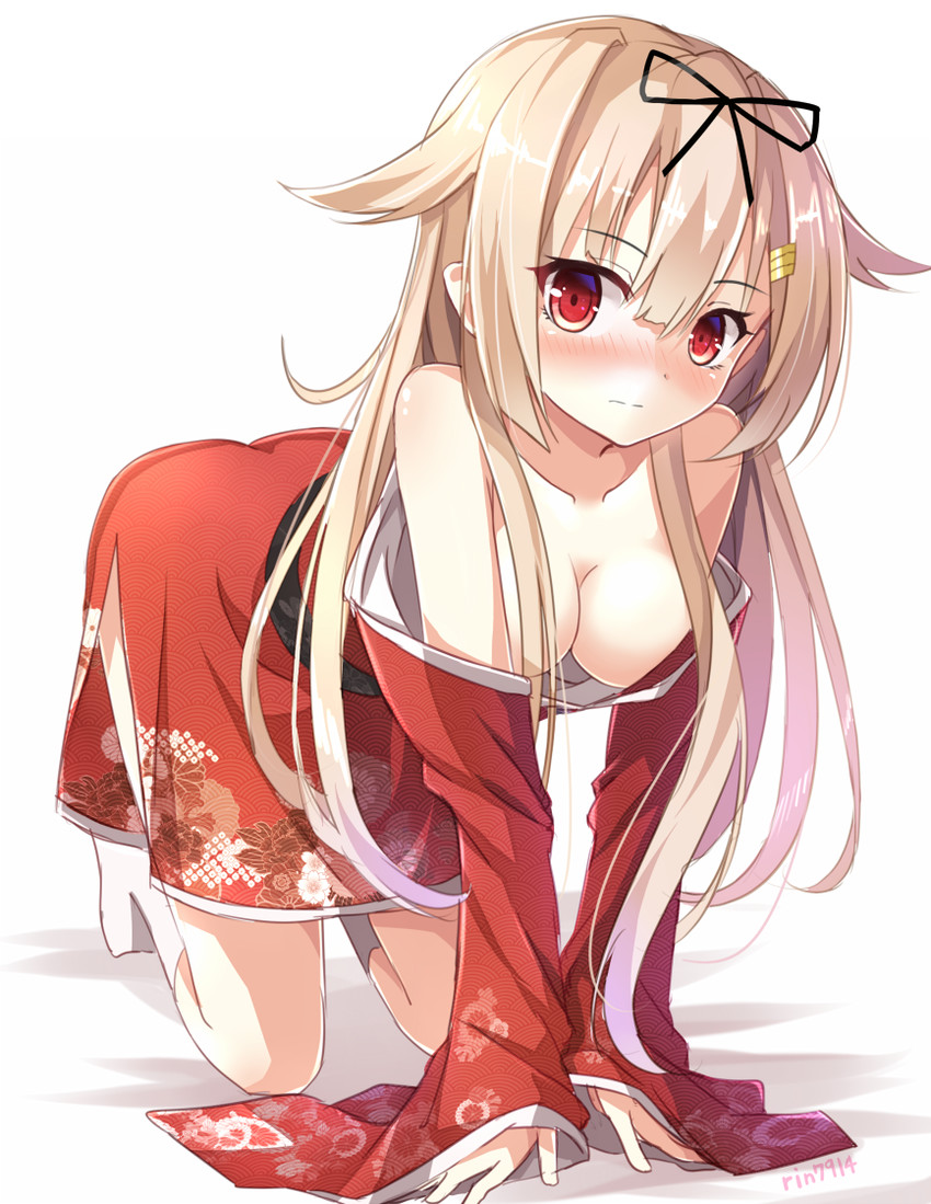 yuudachi and yuudachi kai ni (kantai collection) drawn by rin_yuu