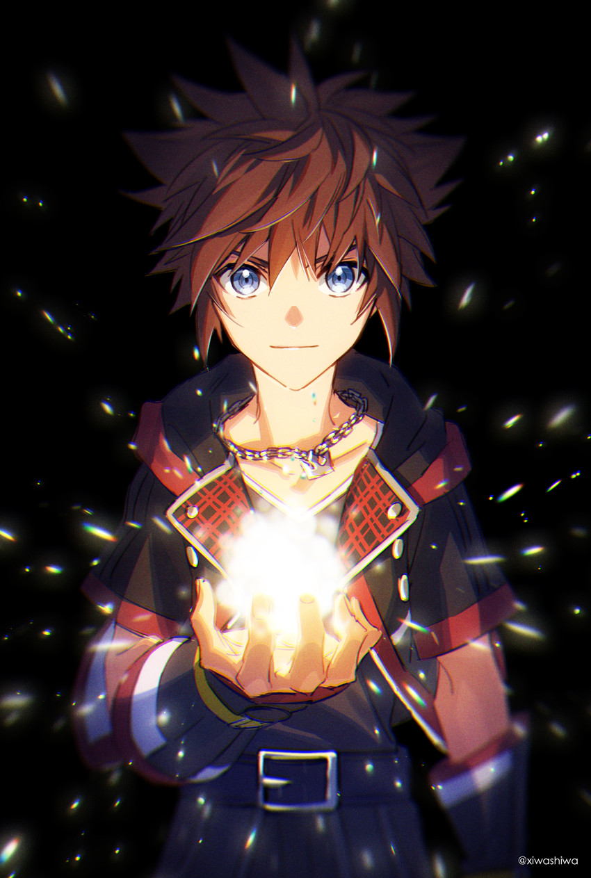 sora (super smash bros. and 2 more) drawn by xia_(ryugo)