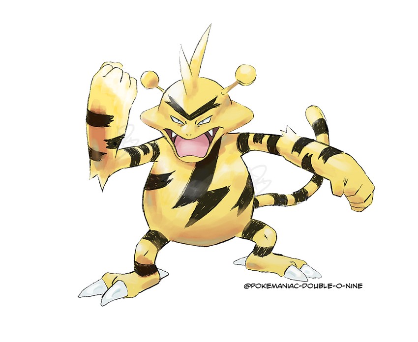 electabuzz (pokemon) drawn by do9bessa
