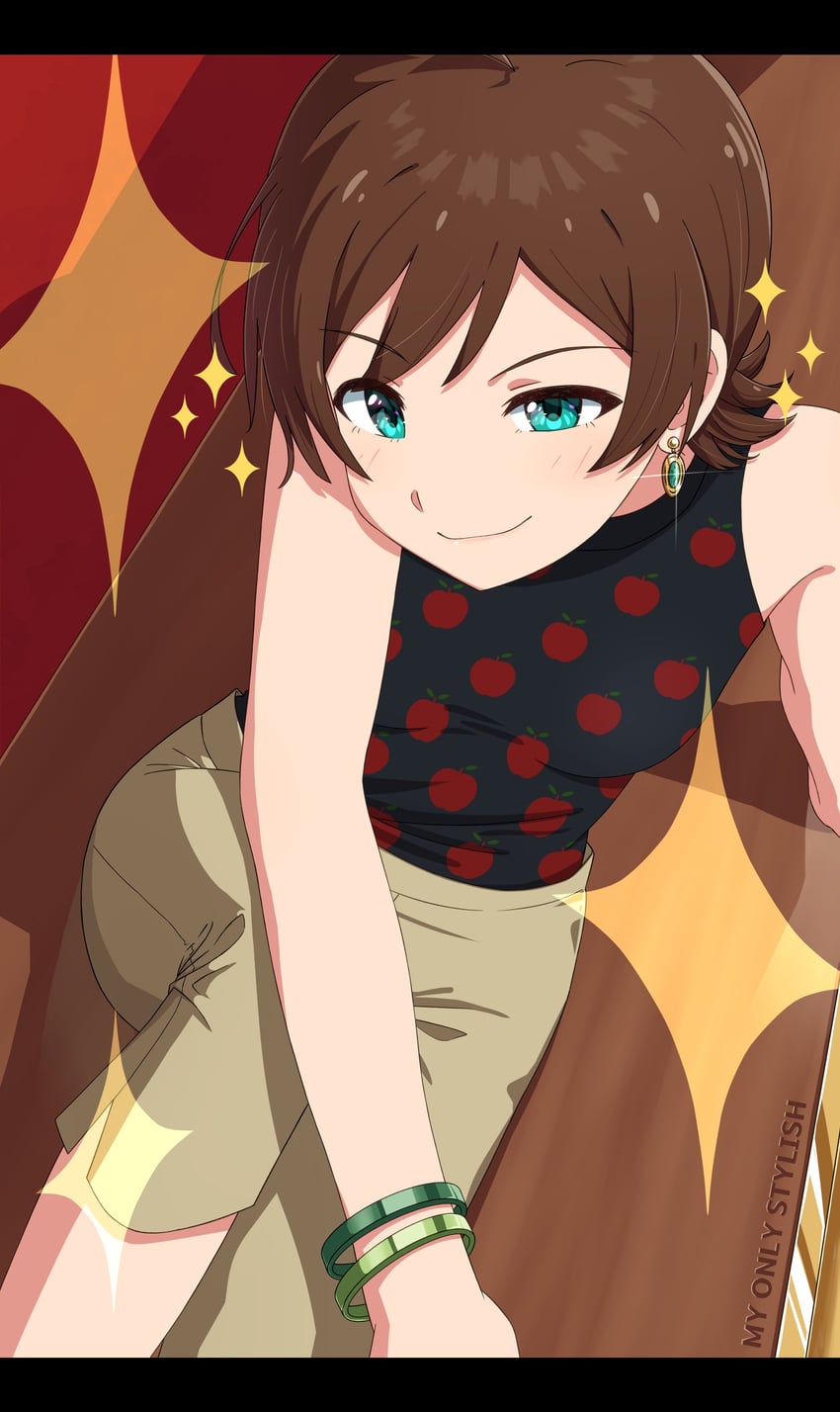kinoshita hinata (idolmaster and 2 more) drawn by houraijin