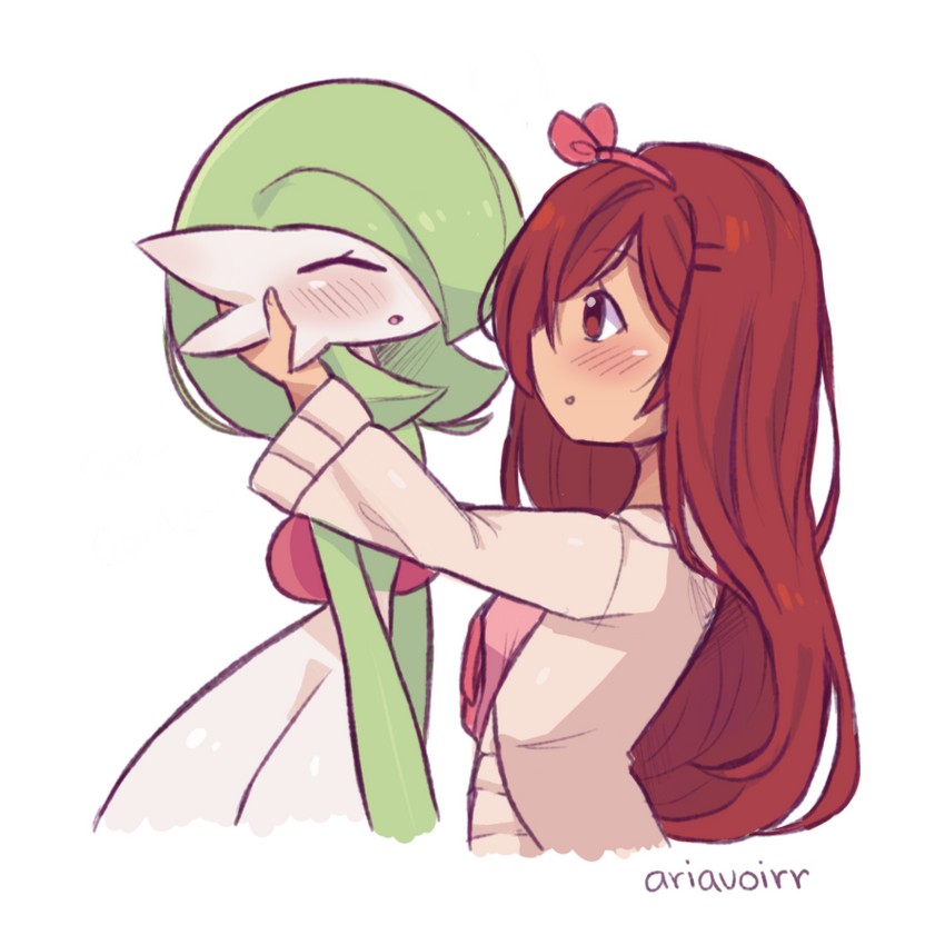 gardevoir and sofia (original and 1 more) drawn by bellavoirr