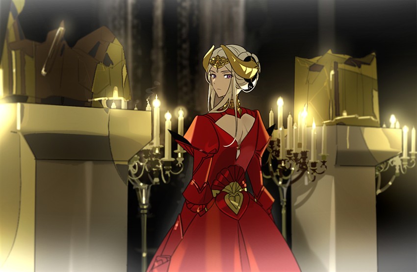 edelgard von hresvelg (fire emblem and 1 more) drawn by vo1ez